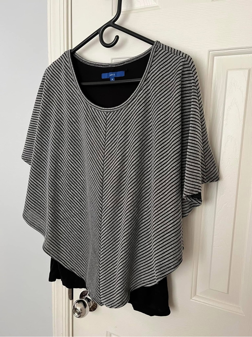 Comfy, Cute Poncho with Lining for Work, Casual